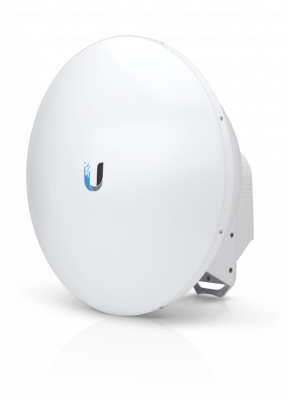 AF-5G23-S45 UBIQUITI Antena con Inclinación de 45° y Cubierta Protectora 23dBi 5GHz Doble Conector RPSMA Compatible con Rocket/AF-5X