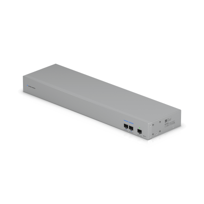 USW-WAN UBIQUITI Gateway Empresarial UniFi para Rack, 1 Puerto WAN 1000 y 3 Puertos SFP+, 13W, Alimentación 2-220VAC