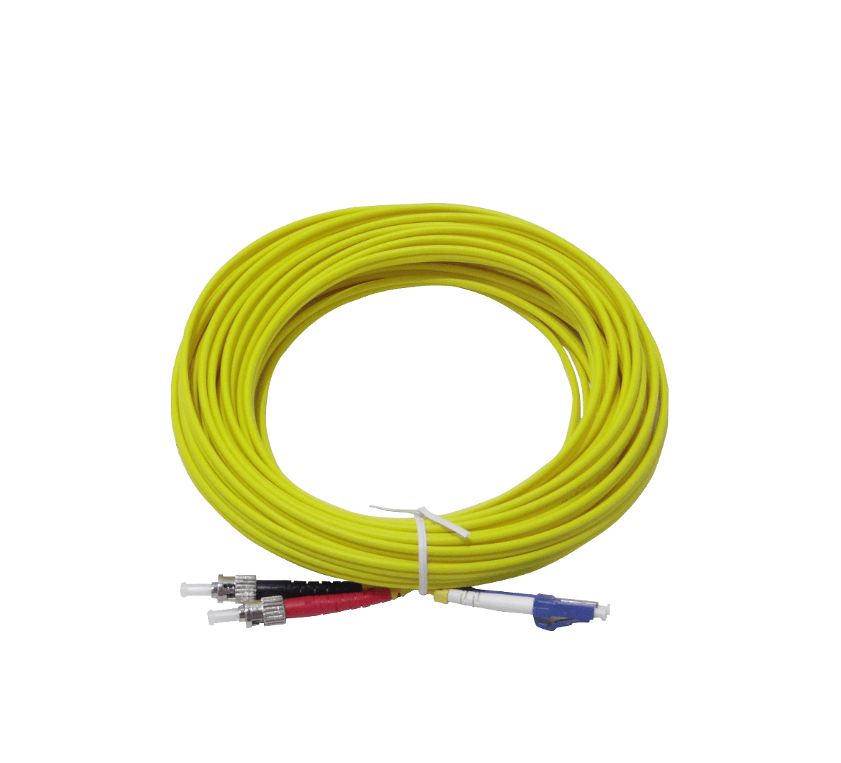 JFSLT10 10mt LC-ST/UPC Monomodo SM Dúplex Latiguillo Fibra 9/125um 3mm LSZH