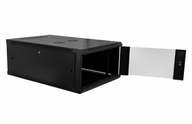 RK06-10LD LINKMADE Armario Rack Desmontable de 6 Unidades, 1000mm de Profundidad, Color Negro