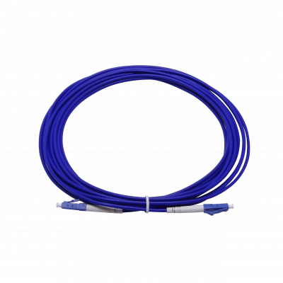 JBSLL5 LSZH Armado 5 metros LC-LC SM Simplex Latiguillo Cable Fibra 3.0mm 9/125µm