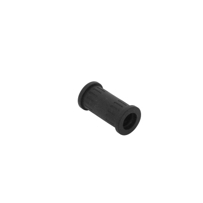 FLEP10-U Conector Recto 10mm para Tubería Flexible Corrugada de Plástico Negro