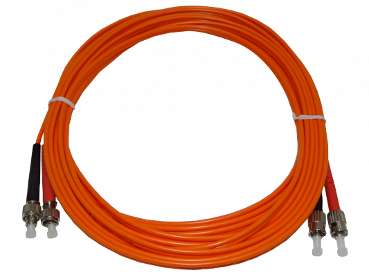 JFMFT5 5mt FC-ST OM1 Multimodo MM Duplex Latiguillo Fibra 62.5/125um LSZH