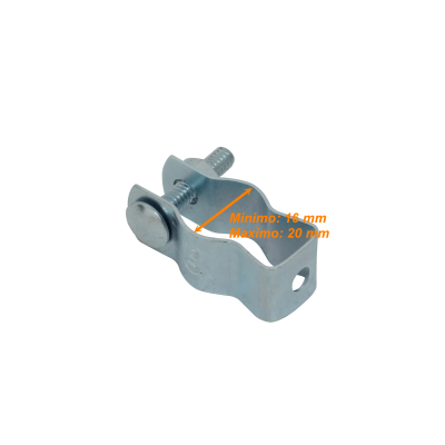 EMT20-AC 20mm C-T Sujeción Grapa Caddy para Tubería Conduit Rígida Metálica