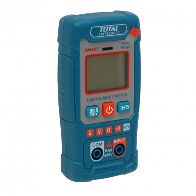 MULTI-RANGO. TOTAL Probador Digital Multifunción Rango-Automático inc/2-AAA 600VDC/AC TMT460011