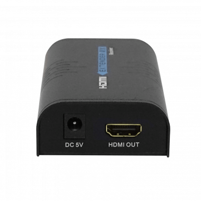 HDMI-RX Decodificador IP a HDMI 120mt 1080p v1.4 incluye Fuente 5V/1A HSV373