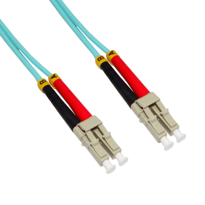 JF3LL10 10mt LC-LC OM3 MultiModo MM Duplex Jumper Fibra 3.0mm 50/125um LSZH