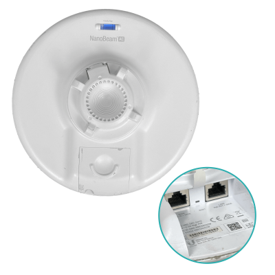 NBE-5AC-GEN2-LIQ. UBIQUITI REACONDICIONADO Administración 5,1-5,9GHz-AC 19dBi 1-1000 25dbm