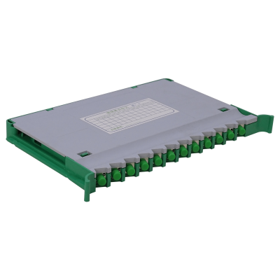 ODF-H Charola 12-FC/APC para Panel tipo ODF incluye pigtails-SM y acopladores