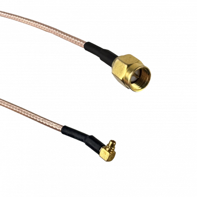 MMCX-SMAM-15 Cable .SMA-Macho MMCX-Macho Latiguillo 15cm CA100 LMR100