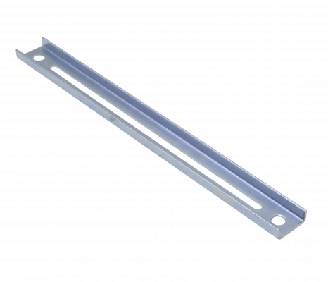 CCA-40A 40cm 2-Piezas Perfil Metálico Ranurado en Barra Soporte para CC-240 400x40x14mm