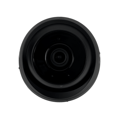 UVCG5-TURRET-ULTRAB UI Negra req-PoE MiniDomo V55º 1-100 2K IK04 IP66 CamaraIP IR Mic/Spk