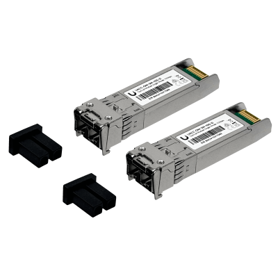 UF-SM-10G UBIQUITI 2-unidades SFP+ Monomodo 10Gbps 10km 1310nm 2-LC UACC-OM-SM-10G-D
