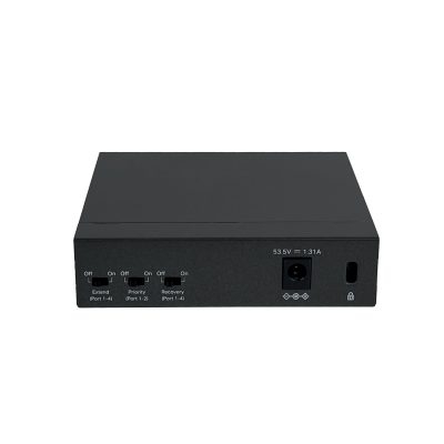 TL-SF1005P TP-LINK Conmutador 5 puertos 10/100 (4 con PoE 48V estándar af) 53W totales, fuente incluida 48V, no gestionable, formato sobremesa
