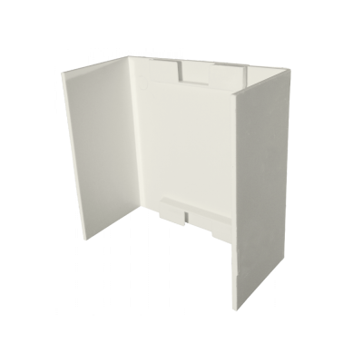QN1U LINKCHIP Pieza de Empalme para Canaleta Blanca 100x50mm CCA-10050-U.