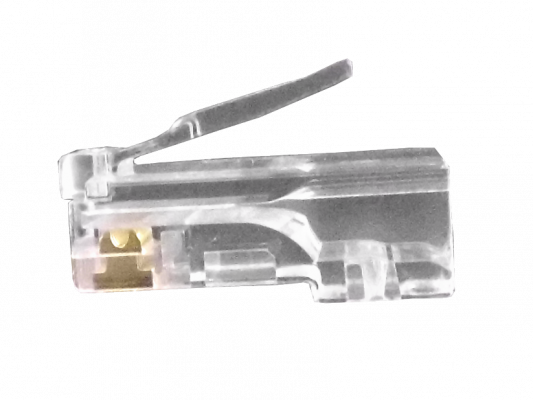 RJU-B LINKMADE 100-unids p/Unifilar Cat5e UTP Conector RJ45