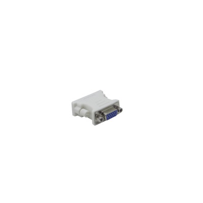 VGADVI Adaptador de señal de video Conector VGA hembra a DVI macho 24+5 pines Para pantalla