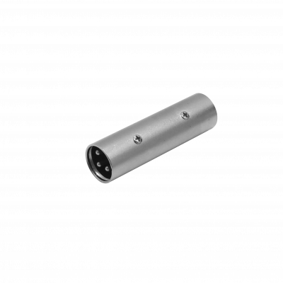 X3M-X3M XLR 3pin XLR3-Macho-Macho Acoplador 18,5x63,5mm DMX