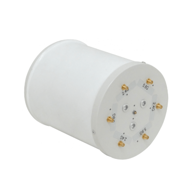 ANT-2506V Antenas omnidireccionales de exterior de 6/8dBi, banda dual 2,4-2,5GHz y 5,15-5,85GHz, con 6 conectores RP-SMA hembra