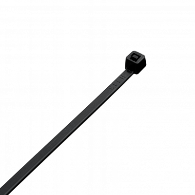 CV-22N 50 unidades 200x2,5mm Negra Sujeción Plástica Nylon 2.5x200mm
