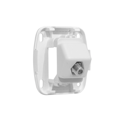 TEKNA-TV KALOP Placa Blanca Toma Catv Aguja Fina F-F Coaxial F-H F-H KS39655