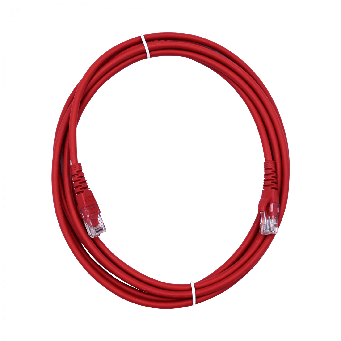 CP6R-30L LINKMADE 3mt Cat6 U/UTP Rojo LSZH Cable Patch Inyectado Multifilar