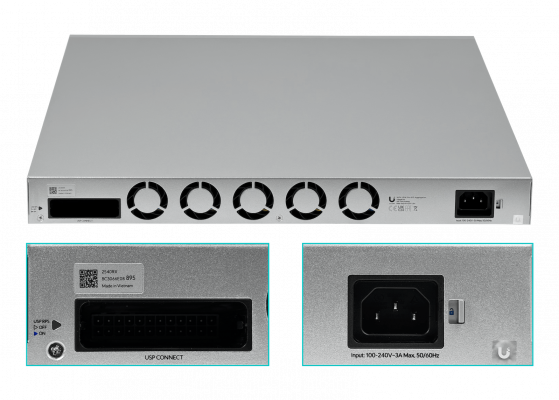 USW-PRO-XG-SFP UBIQUITI 32 puertos SFP28 de 25G 1600Gbps 1.6Tbps Conmutador de Capa 3 para rack 1U requiere UniFi