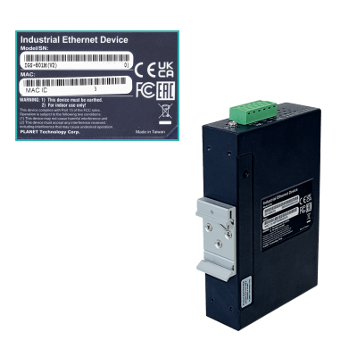 IGS-801M PLANET 8 Puertos 1000 Conmutador Industrial Gestionable Montaje Carril DIN Gigabit requiere Alimentación 12-48VDC o 24VAC