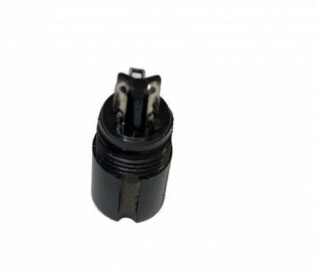 GX12HV-3 Conector hembra volante soldable de aviación, 3 pines, tipo GX12