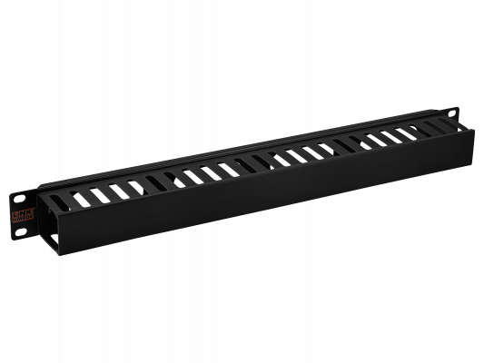 RAD-1PL LINKMADE Bandeja organizadora metálica-plástica de 1U para rack de 19 pulgadas, profundidad 53mm