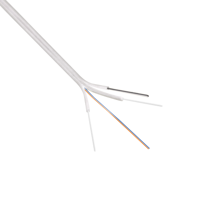 CFSO2W Blanca 1000mts 2-Fibra-SM-G652D DropFTTH Exterior-PVC 3-Portante 5x2mm
