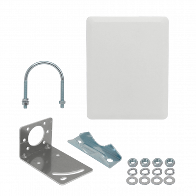 2458VH Antena de Panel 2-Conector-N-Hembra 2,5-2,4GHz-8dBi-Vertical 5,8GHz-11dBi-Horizontal 5GHz