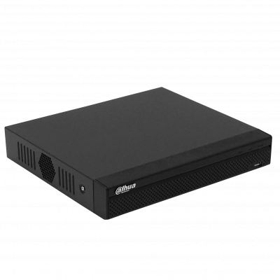 NVR4116-8P DAHUA NVR 16-Canales-IP 8-Puertos-PoE 5 Megapíxeles H.264 HDMI VGA 2-USB 1xSATA6TB 2RCA SMA