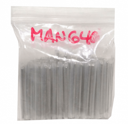 MANG40 Manguito de 40mm para Protección de Empalme por Fusión de Fibra, Paquete de 100 Unidades