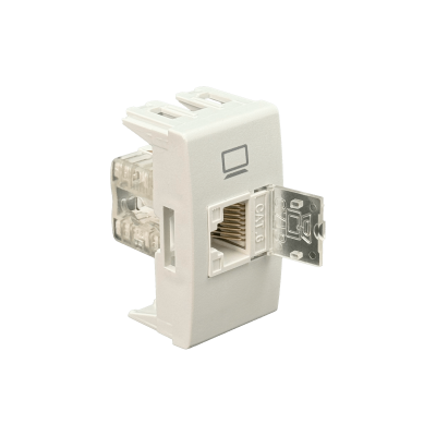 KEP-K KALOP Blanco Cat6 RJ45 8P8C incl-Jack Keystone AutoPunch req-Marco KL40339