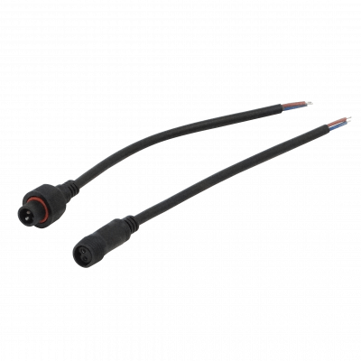 PAR-2PIN Par Cables 20+20cm Macho-Hembra 2-pin Volantes Conectores Multiuso-DC