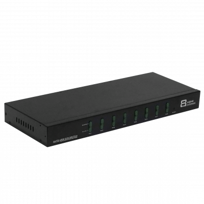 HKVM-8. Conmutador 8 puertos HDMI-USB incluye 8-USB2.0 manejo necesita-5V Inalámbrico+Control-1 4K 2160p 30Hz