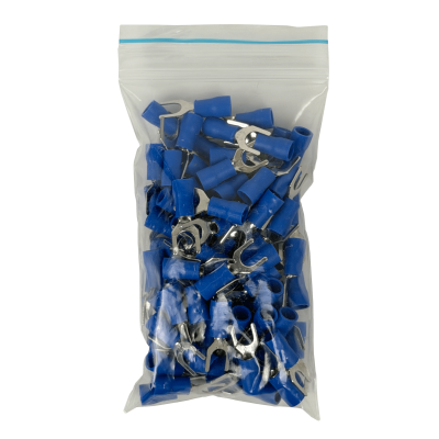 HORQ-5325 Grapa-5,3mm 1,5-2,5mm2 100-uds Terminal Azul Recubierto PVC