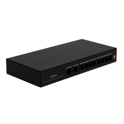 PFS3010 DAHUA Conmutador 8-100-PoE+af/at/bt 2-1000 65W-tot no-gestionable 100-240VAC