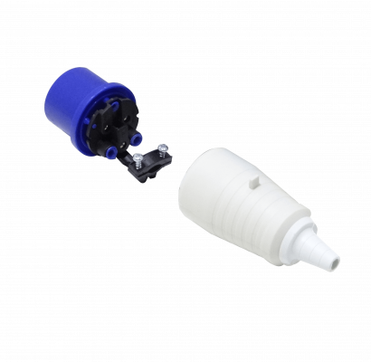 013-6 LEXO Modelo013-6h Conector Macho 16 Amperios IP44 250 Voltios Toma Industrial P17 2 Polos + Tierra