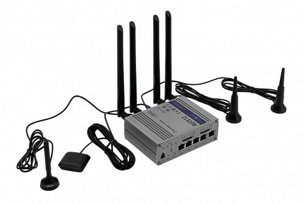 RUTX12 TELTONIKA 2x4G/LTE300mbps 2-Sim 5-.SMA-H Router WiFi-ac 5-1000 USB GPS
