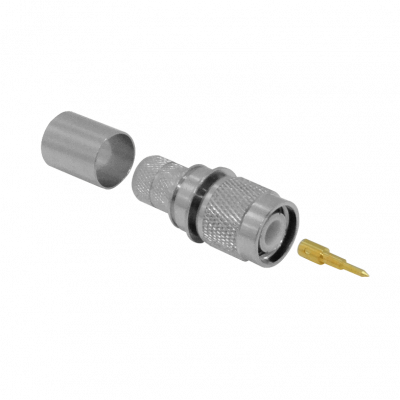 TM4C CA400 1 unidad Conector Macho TNC para Crimpar Línea-400