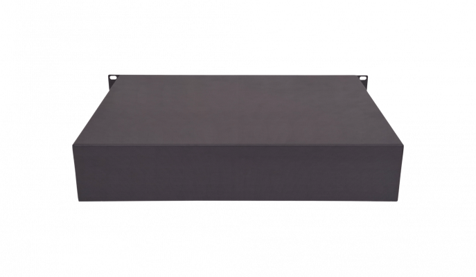 RAC-2U LINKMADE 2U Gaveta 2-Llave Negra para Bastidor Altura-2-RU Fondo-30cm