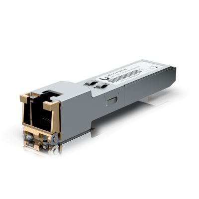 UF-RJ45-1G UBIQUITI SFP-Cobre Módulo 1-1000 10/100/1000-RJ45 UACC-CM-RJ45-1G
