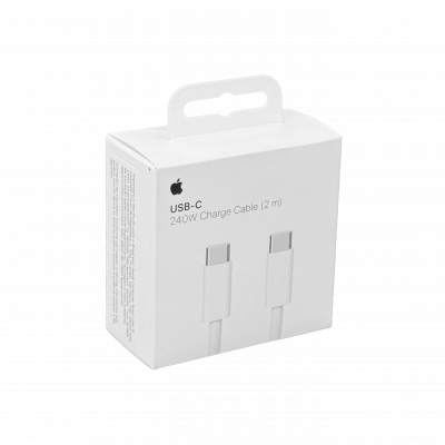CC2-AA. Cable Original Apple A2794 de 240W y 2 metros, con conectores USB-C Macho a USB-C Macho