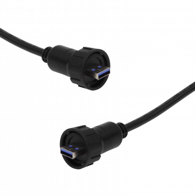 USBAA10I Industrial 1,0mt A-M A-M AM-AM Cable USB3.0 Macho-Macho 1mt 100cm