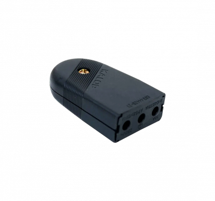 EHV2PT KALOP CONECTOR HEMBRA VOLANTE 2P+T NEGRO 10A 250V, Referencia KL44421