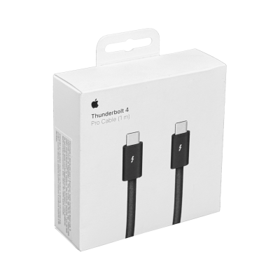 CC1-APRO APPLE Thunderbolt 4 Cable Original Pro USB-C-Macho a USB-C-Macho