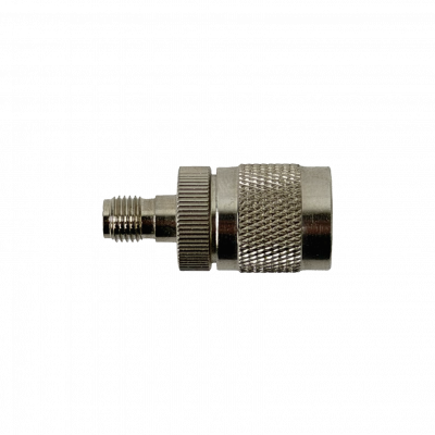 ZMRH Adaptador coaxial acoplador de RP-TNC macho a RP-SMA hembra