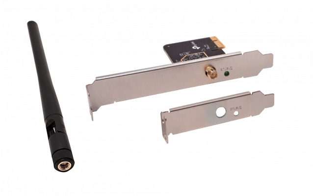 T2E TP-LINK Adaptador inalámbrico 633Mbps banda dual 2,4/5GHz interfaz PCI Express x1 con 1 conector RPSMA y soporte para perfiles alto y bajo